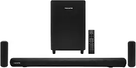 Kit Caixa de Som e Soundbar Bluetooth 5.1 Canais 280W RMS e Woofer 6.5" Bivolt Compatível HDMI ARC, USB, AUX Optico Caixa de Som Som para TV, Cinema em Casa e Jogos