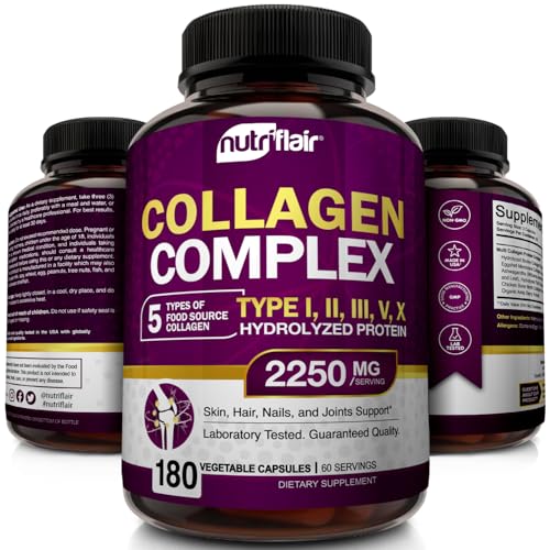 NutriFlair Multi Collagen Peptides Capsules