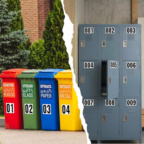Números autoadhesivos fuertes para exterior que solucionan la pérdida de paquetes 5