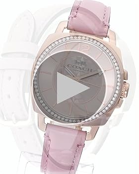 Amazon.co.jp: [コーチ]レディース 腕時計 BOYFRIEND ローズ