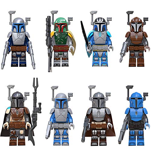 Star Wars Muñecos Y Figuras De Acción Estatua Modelo Mandaloriano Bounty Hunter...