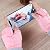 Heated Gloves for Women, Upgraded Smart Thermostatic Electric Heated Fingerless Gloves Rechargeable, Winter Hand Warmer for Work Cycling Skiing Outdoor Snow 2024 (Thickness 0.8inch) (Pink, Free Size)