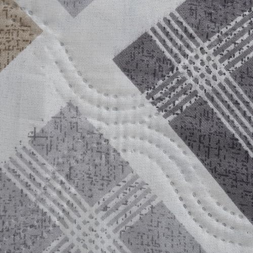 Image of IVAZA Luxury Ultrasonic Punch AC Comforter Blanket - Quilted Microfiber Floral Pattern, Lightweight Breathable All‑Season Blanket for Bedroom, Travel (Singled Bed,228x152 CM)