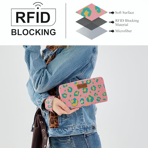 Image of X Wrangler Wristlet Western Wallet Boho Aztec Credit Card Holder for Women
