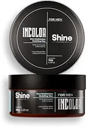 Cera Modeladora Incolor para Cabelos Masculino Bom Shine 150g