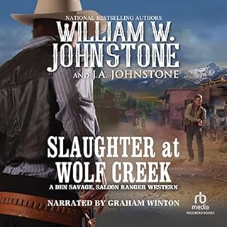 Slaughter at Wolf Creek Audiolibro Por J.A. Johnstone, William W. Johnstone arte de portada