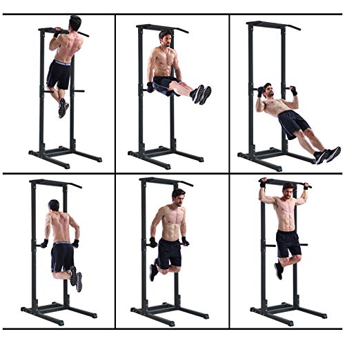 K KiNGKANG Power Tower Home Gym Commercial No Shaking Pull-Up Station Dip Station Workout Equipment, KK-LQ
