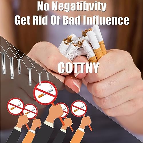 Colar Breathlace para parar de fumar, colar de respiração consciente de aço inoxidável, ajuste de re