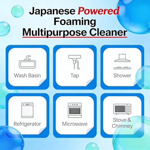 Image of Japanese Multipurpose Cleaner, Oxalic Stain Removal Spray, for Tiles, Sink, Bathroom, Floors & Hard Surfaces, Easy-to-Use Spray Bottle for Household Surface Cleaning (PACK OF 2)