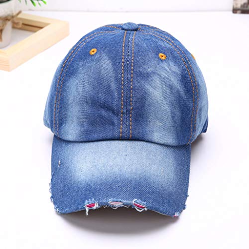 Beerty Boné de beisebol masculino feminino, ilhós bordados, chapéu de beisebol lavado, tira ajustáve