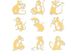 OLYCRAFT 9pcs Banksy Theme Stickers