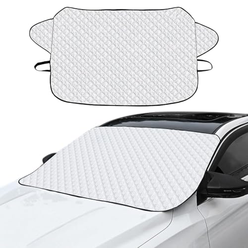MOIKOTLR Cubierta Nieve Parabrisas Coche, para VW Arteon Shooting Brake 3H9 I 2020-2024 Funda Plegable Parabrisa Delantero Polvo, Rayos Ultravioleta Sol Escarcha