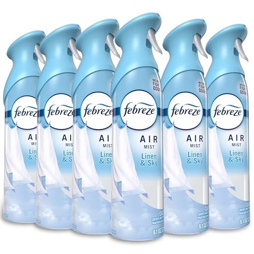 Febreze Air Mist, Air Freshener Spray, Odor Fighting Room Spray, Deodorizer for Home Bathroom...