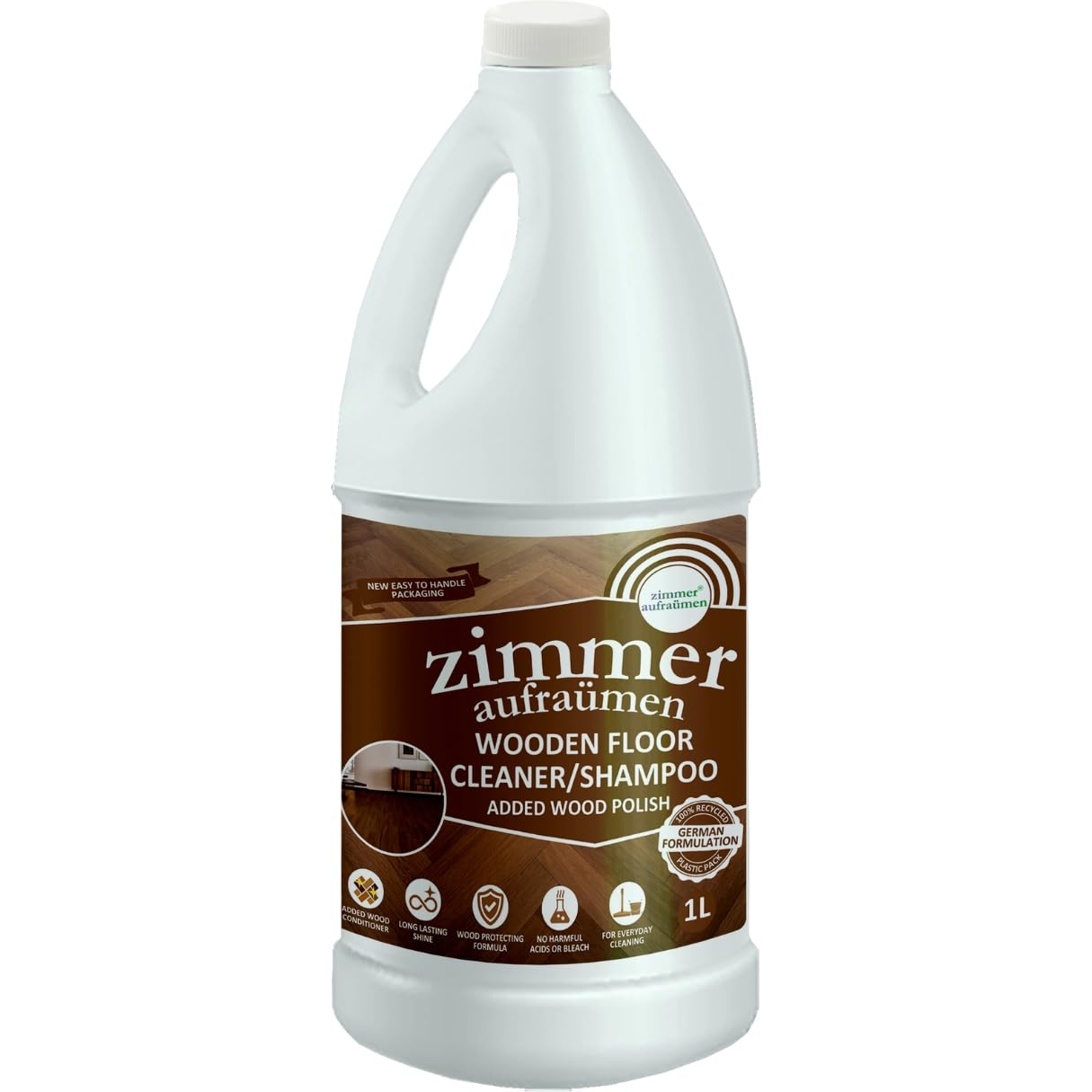 Wooden/Wood Floor Cleaner (Concentrated) - 900 ML (Orchid)