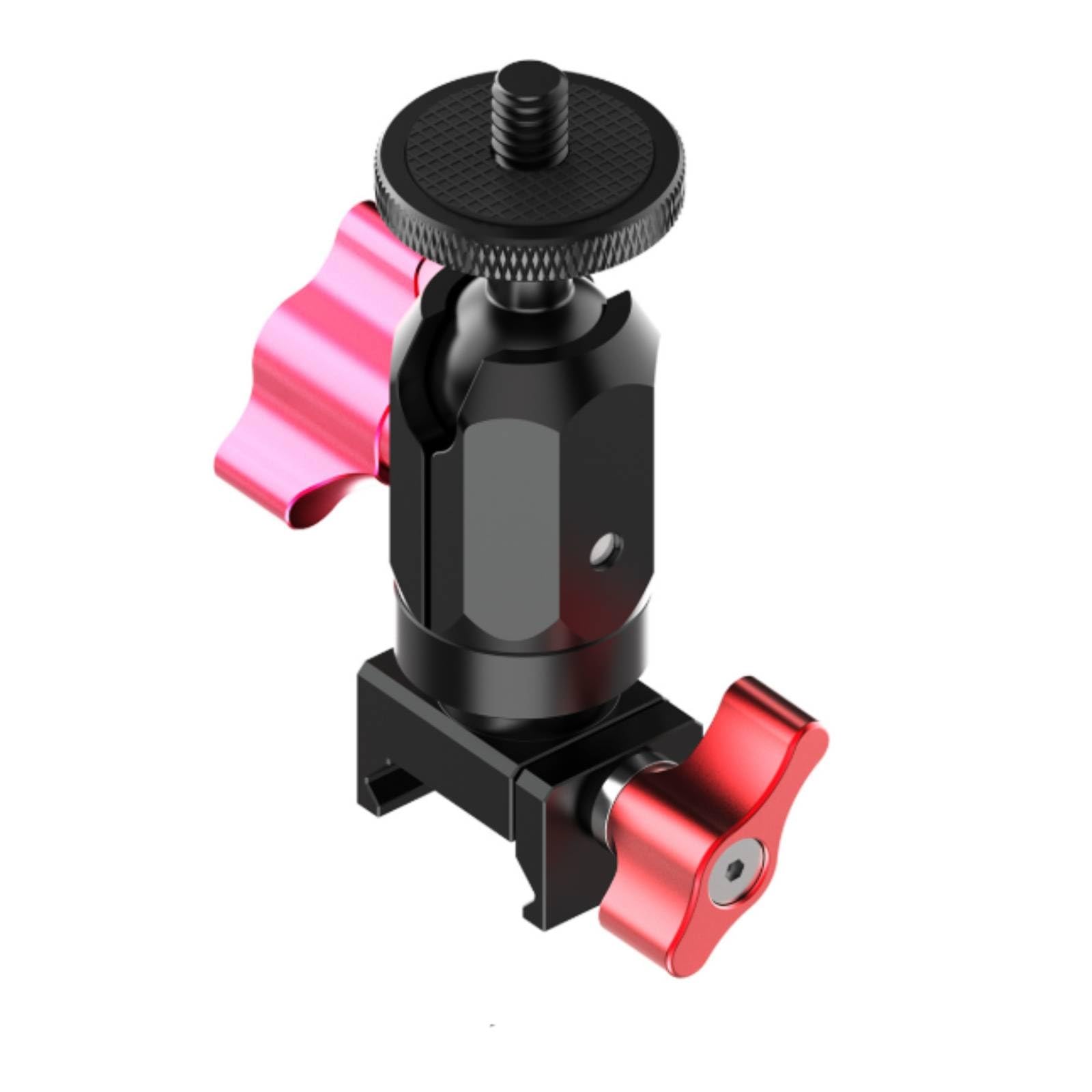 Supporto per Fotocamera con Morsetto E Adattatore Universale in Alluminio Leggero con Vite da di Pollice Adatto per Attrezzatura Video E Treppiede, style to 4
