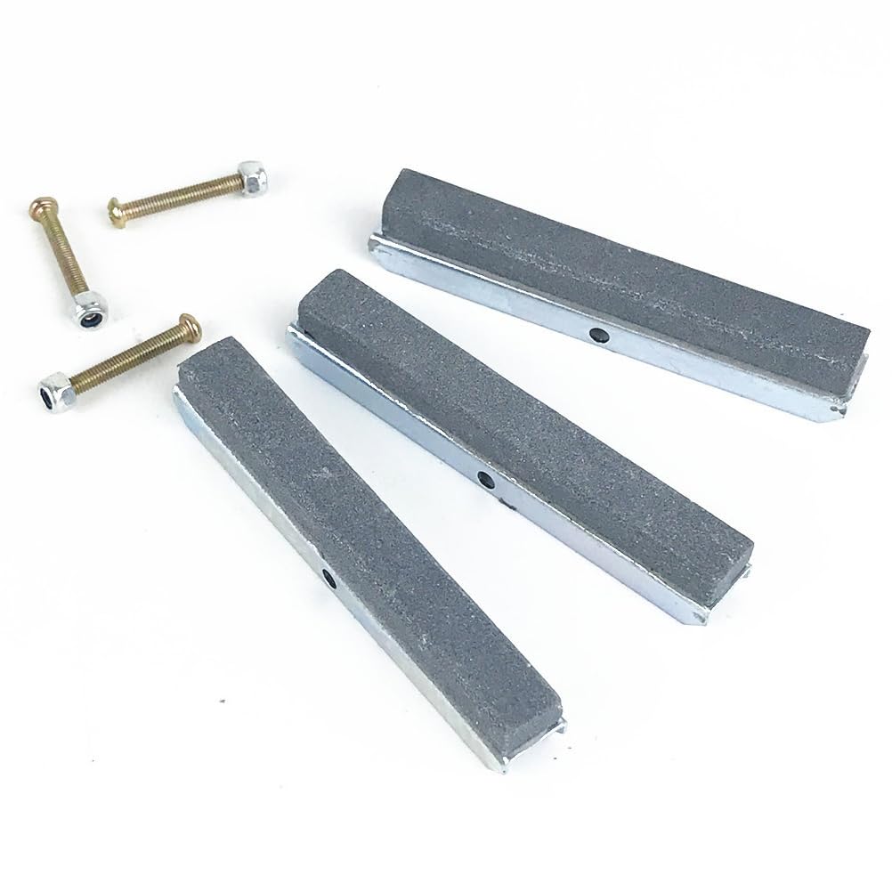 Lot De 3 Rouleaux De Polissage Goliath Industrial MCYB, Diamètre 4 Pouces, Avec Tige 1/4 De Pouce - Neuf