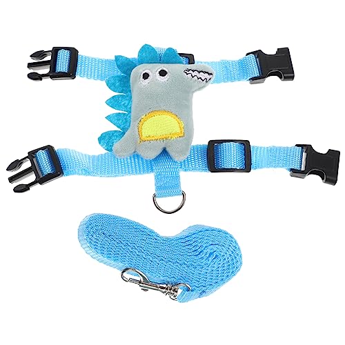 Happyyami Pet Accessories Rabbit Harness Kit Small Pet Leash Comfortable Harness for Rabbits Guinea Pigs