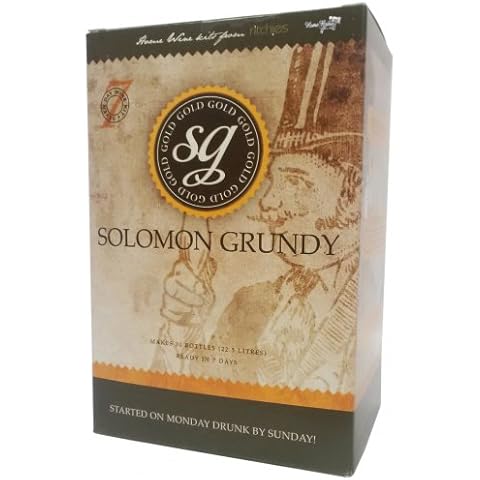 Solomon Grundy Gold Sauvignon Blanc 30 Bottles Cover