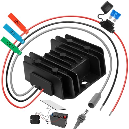 Starlink Mini Power Supply Starlink Mini 12V Adapter 12V/24V to 30V 3.5A, Waterproof DC Step Up Converter with Female Plug 9-28V Input for RV/Off-Grid/Marine, Starlink Mini Accessories