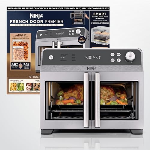 Ninja | French Door Premier Air fry Oven | 10-in-1 functions | 20...