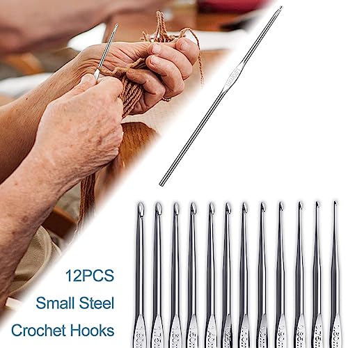 Image of 59 Pcs Crochet Hooks Kit for Beginners Adults, Knitting Starter Kit for Adults Ergonomic Crochet Soft Grip Handle Crochet Tools, DIY Weave Yarn Kits with Carry Bag , Travel Knitting Crochet Supplies