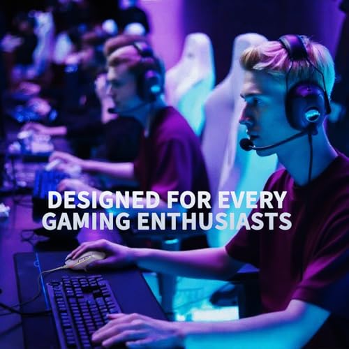 Gaming Mouse, Wired Gaming Mouse with RGB Backlit, 7200DPI Adjustable, PC Gaming Mice with 7 rogrammable Macro Buttonsg, Ergonomic Mouse Gamer for PC, Desktop, Mac,Laptop, Chromebook. - Image 8