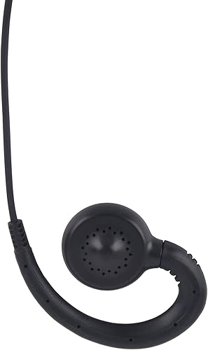 Miniatura 6 de JUYODE Auricular giratorio Walkie Talkie en forma de C para CLP1010e CLP1040e CLP1080e CLP1083e CLPe446 CLP446e CLP107e CLPe Plus Radio