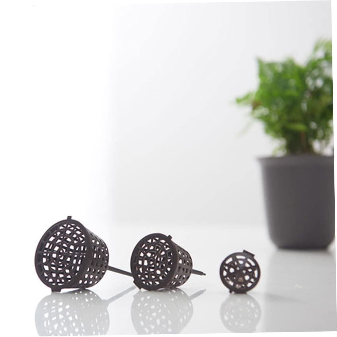 Boîte d'engrais en plastique 100pcs pour bonsaï avec couvercle outil de jardinage