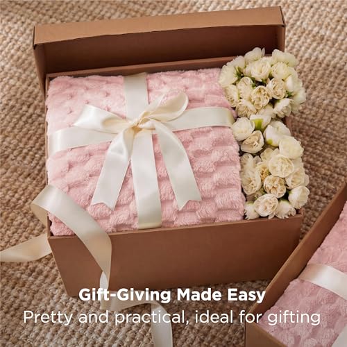 Save on Bedsure Pink Fluffy Throw Blanket - Use Code PE5OYREG - Image 7