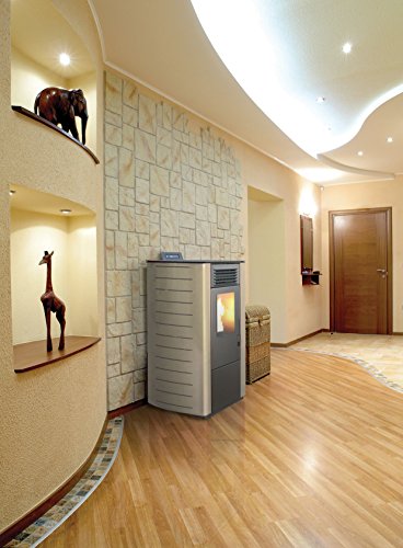 STUFA A PELLET MOD. KING 10 COLORE SABBIA - 8.8KW