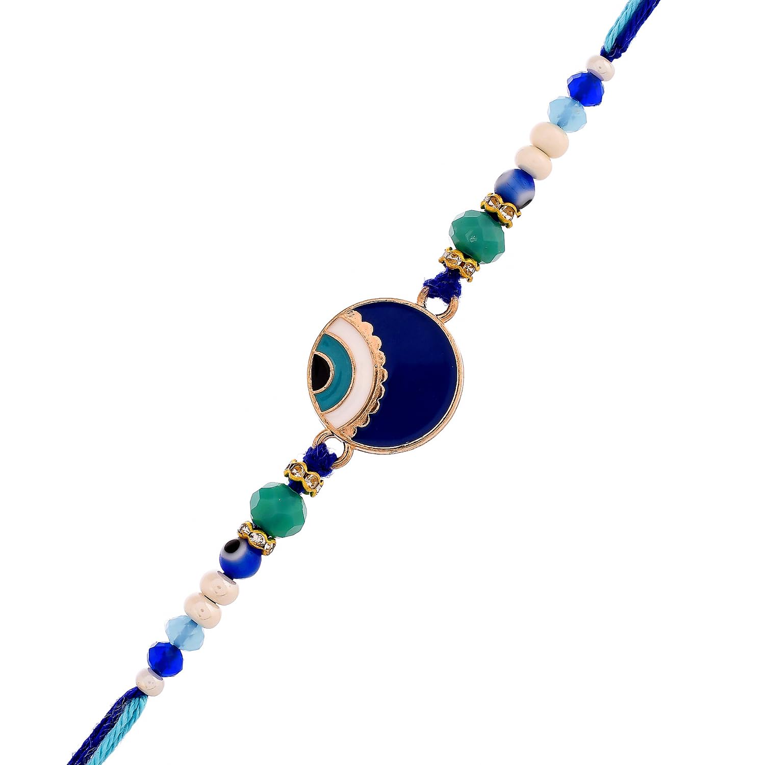 VOYLLA Evil Eye Mens Thread Rakhi|Rakhi For Brother|Pack Of 1|Rakhi Special| (B0D5LPFSRJ) Amazon Price History, Amazon Price Tracker