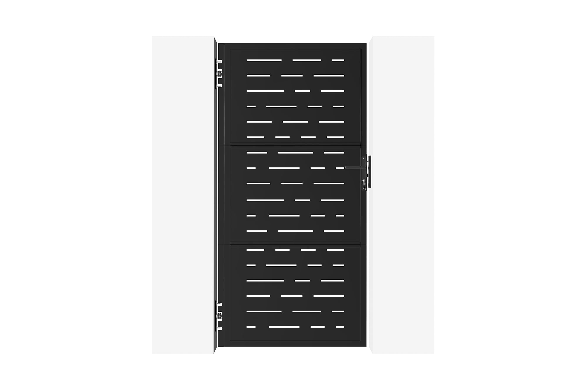 Casanoov Portillon acier 1m NALI ARLBERG H.200cm Noir mat