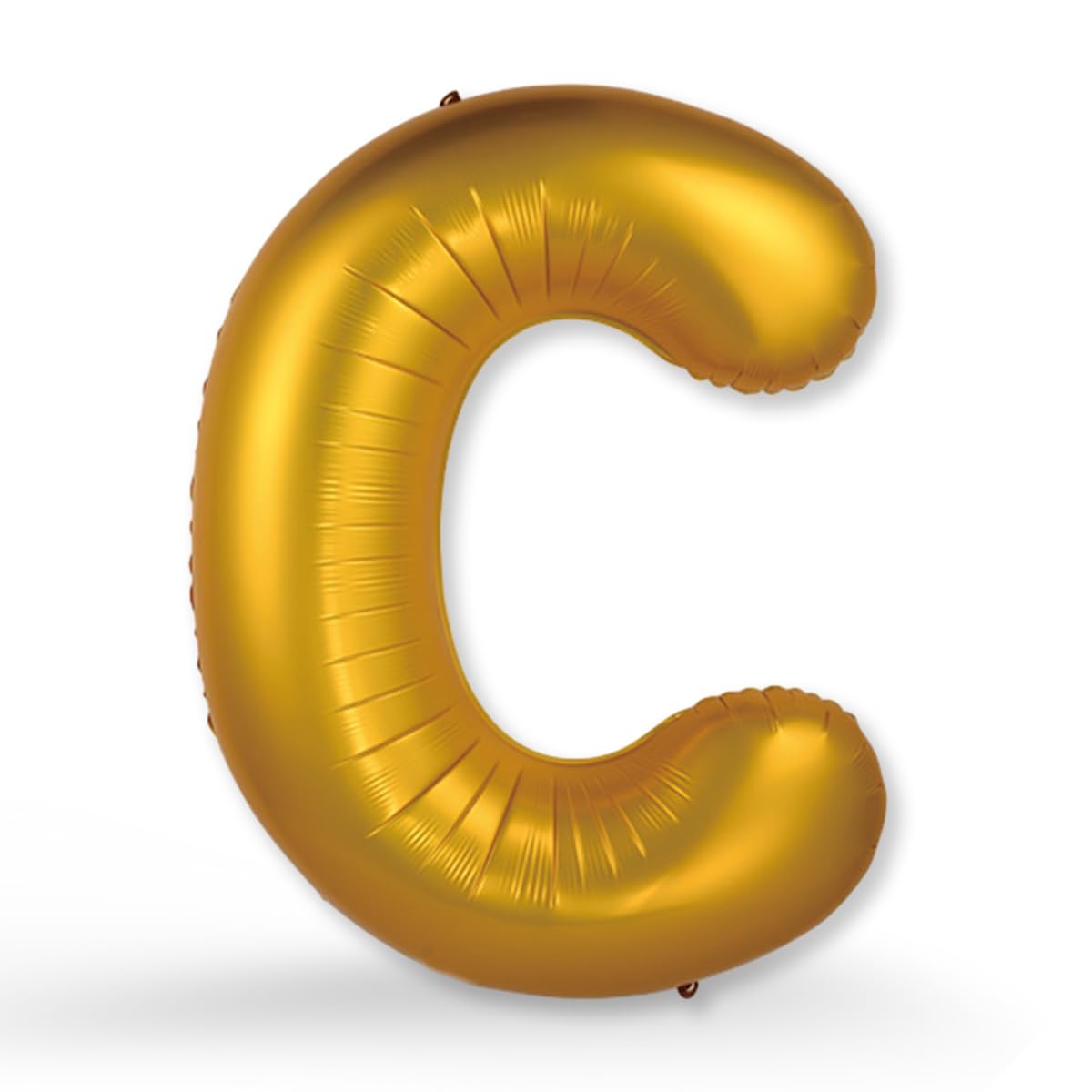 FUNXGO® Foil Balloon Letter C Gold - XXL 100 cm - Helium or Air Filling - Perfect for Birthday, Wedding, Party & JGA Decoration for Women - Balloon C Gold — image 1