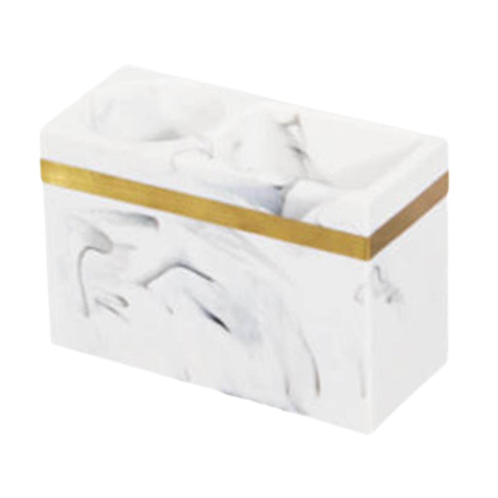 Sharplace Porta Spazzolini Organizzatore Spazzolini Portaoggetti Bagno in Resina a 2 Scomparti Superficie Liscia Adatto per Famiglia Bagno Contatore Trucco, Bianco