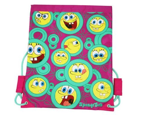 Preisvergleich Produktbild Spongebob Schwimmtasche Turnbeutel