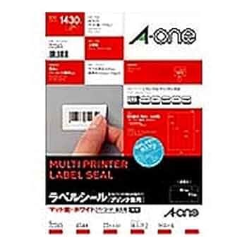 Amazon | エーワン ラベルシール プリンタ兼用 65面 22枚 72265