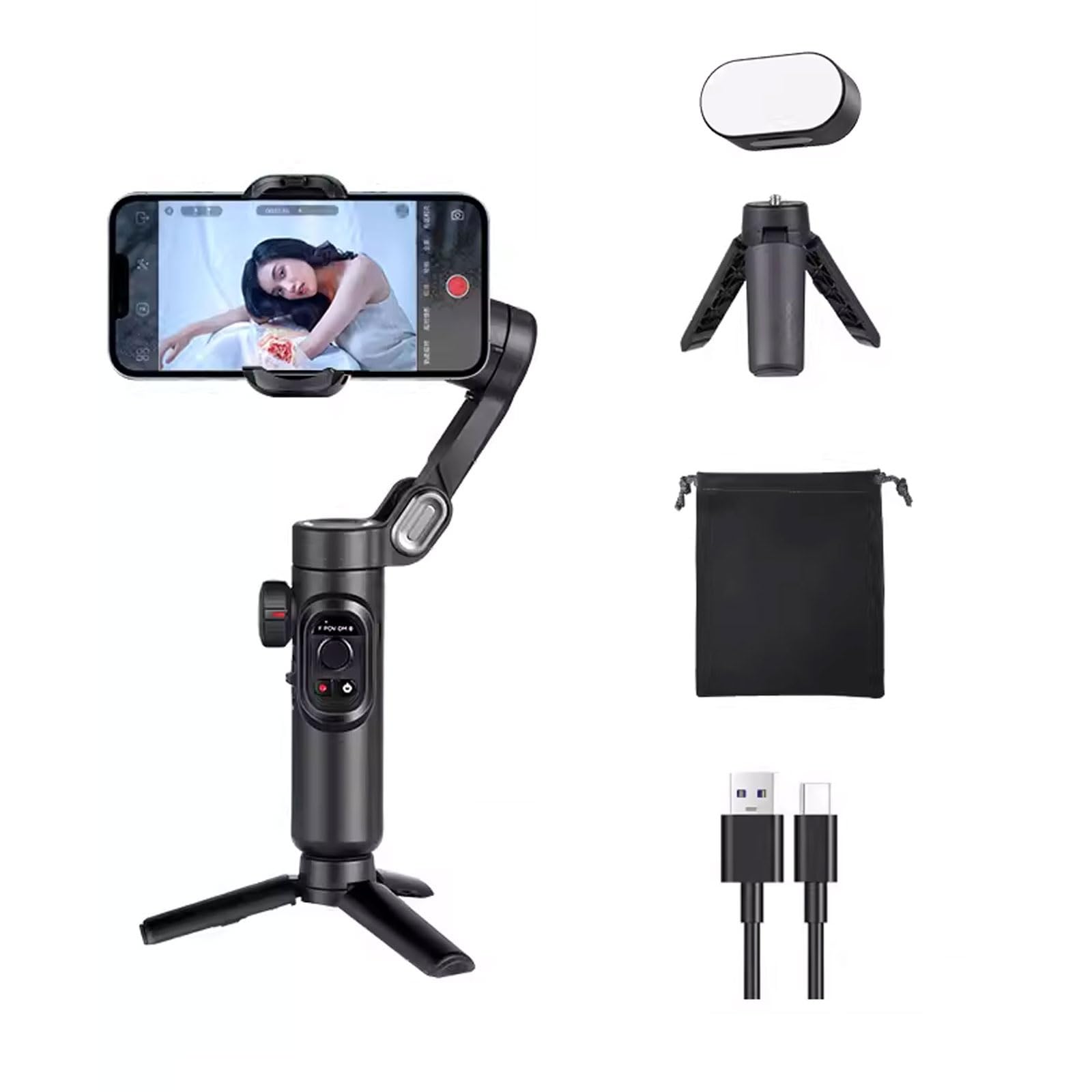 Amazon.com: Gimbal for Phone, Portrait Tracking, Multifunction