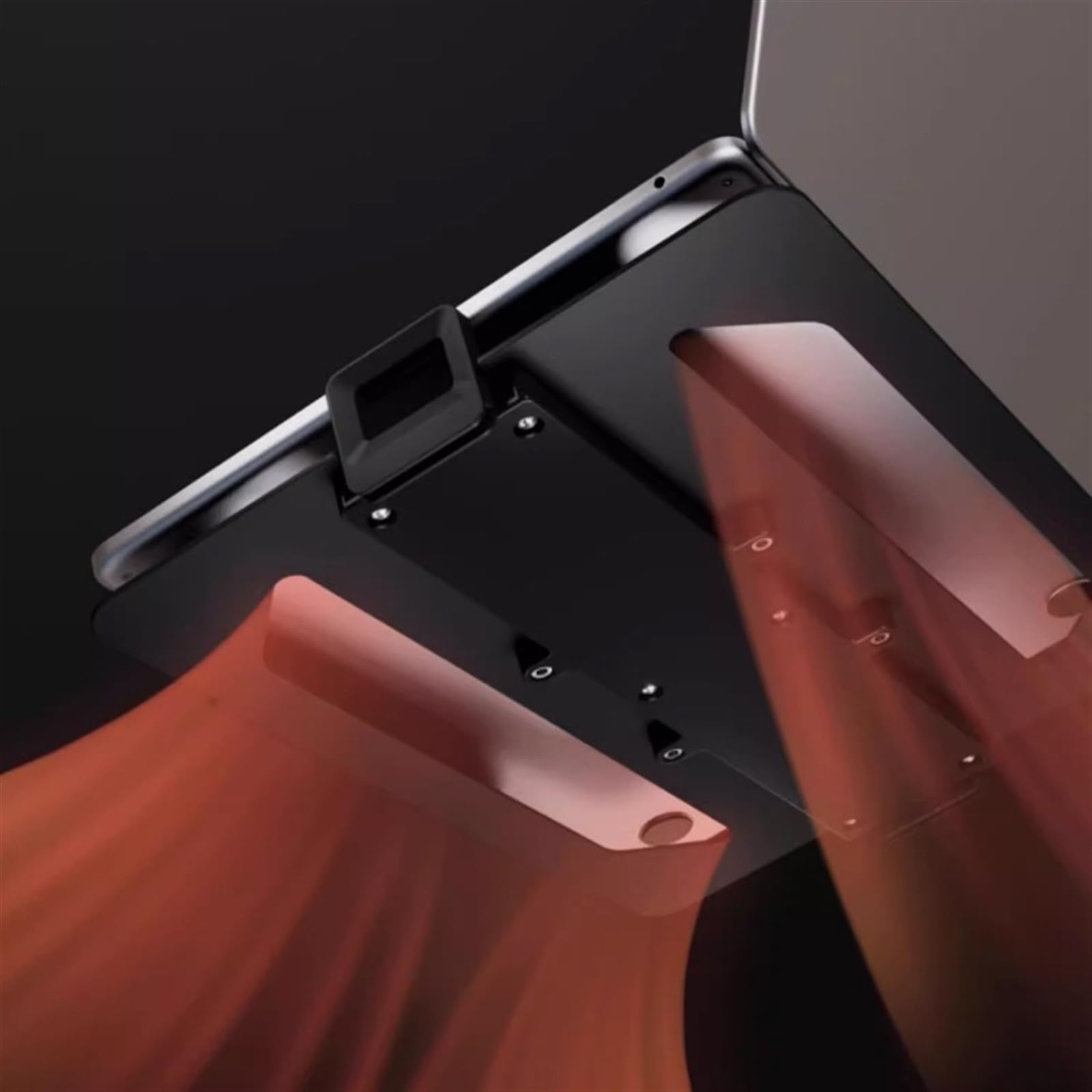 Supporto da scrivania per monitor Supporto da scrivania for laptop 2 in 1 con vassoio for monitor da 17-32" e laptop da 12-17", supporta 19,8 libbre, braccio da scrivania for laptop completamente rego