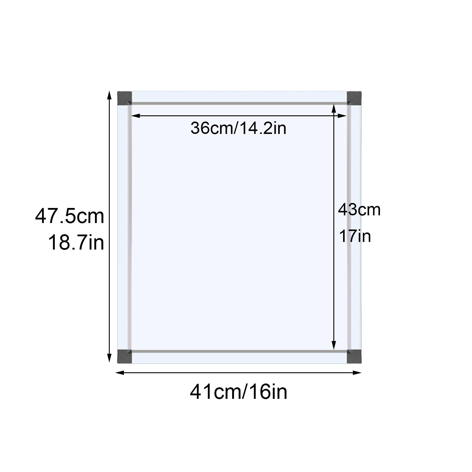 Caja De Luz LED Ultrafina for Radiografía, Visor Portátil De Película LED, Brillo Ajustable, for Clínicas y Hospitales(Small)