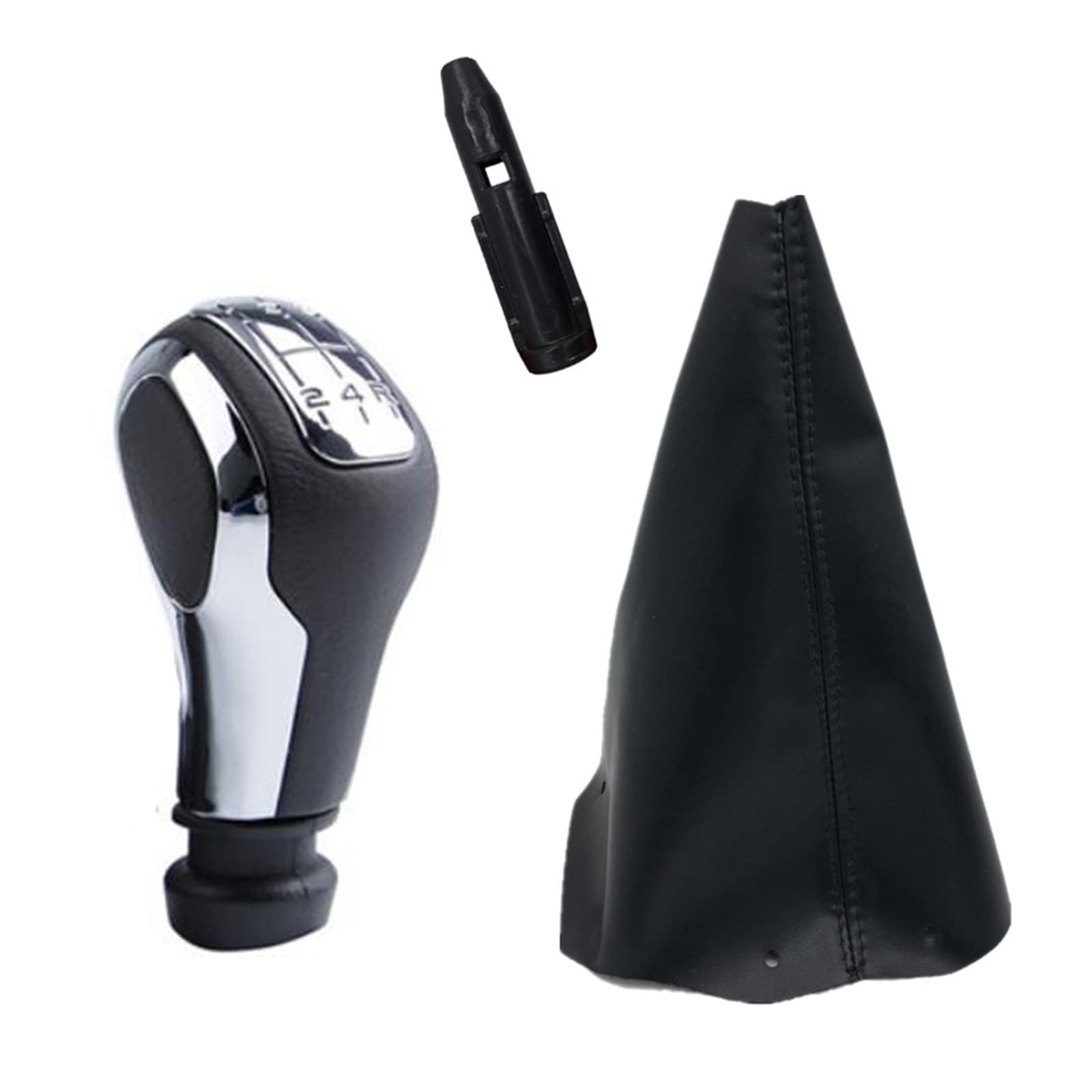 Caidis Style E Car Gear Shift Knob For Peugeot 106 206 206Cc 207 307 308 Car Hand Speed Gear Shift Knob Shifter Pu Leather Gaiter Boot Gear Lever Knob(Style E)