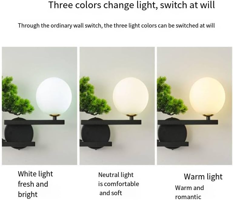 Chinese Style Wall lamp Living Room Background Wall lamp Chinese Style Zen Corridor Stair lamp Villa lamp Welcome Pine Decoration