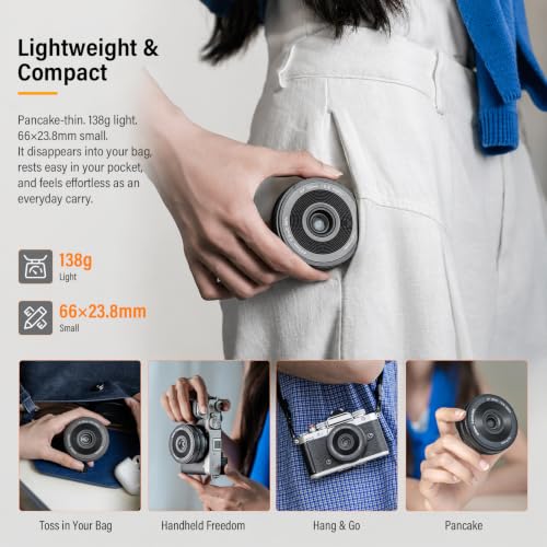Image of VILTROX AF 26mm F2.8 FE-Mount EVO Pancake Lens for Sony