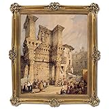 Weresin Vintage Frames 8x10 Antique Photo Frame Ornate with Floral Carving for Wall Hanging,...