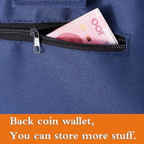 Machtiging Ersatztaschen FüR Einkaufswagen,wasserdichte Faltbare Ersatztasche für Einkaufswagen,Ersatztasche für einkaufstrolley,Große Kapazität,ErhöHen Sie Ihr Einkaufserlebnis üBer – Bild 5