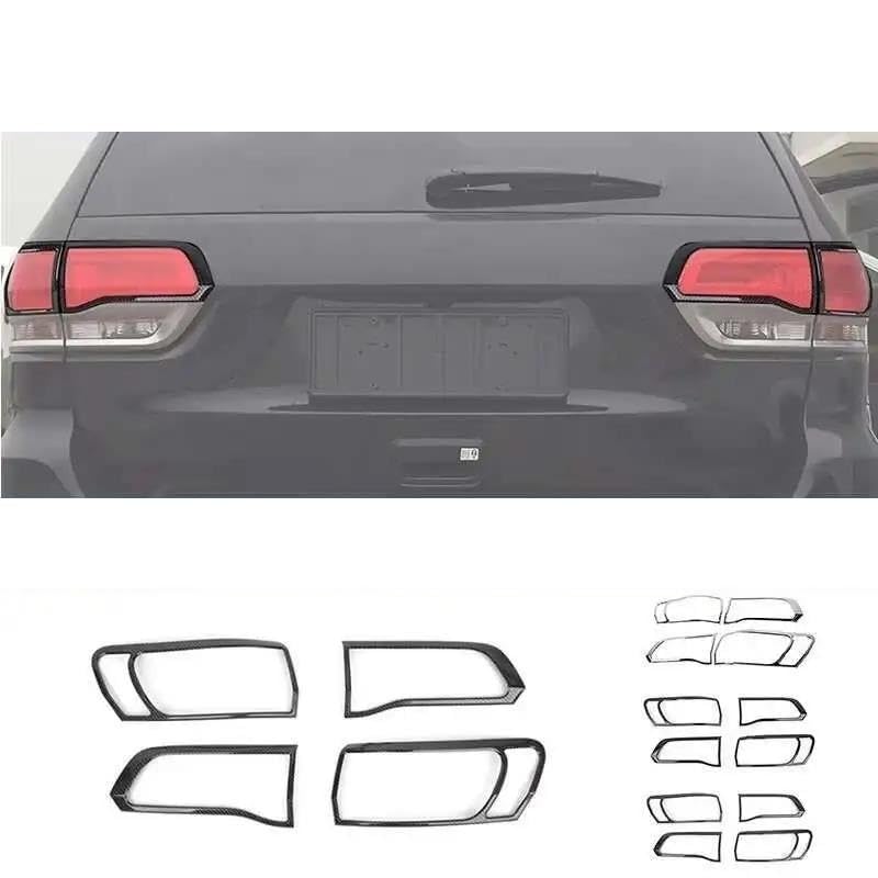 Boîtier feu arrière Grand Cherokee 2014-2020 pièce auto carbon grain