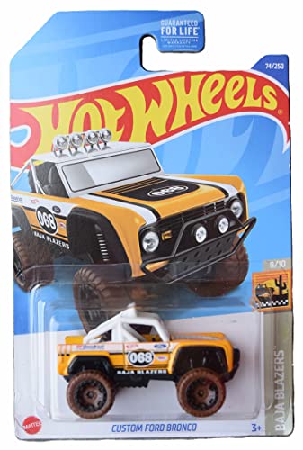 Hot Wheels Custom Ford Bronco, Baja Blazers miniatura 1