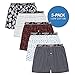 Badger Smith Boxers for Men - Men's Boxers Multi Pack 100% Cotton - Breathable, Flexible & Comfortable Men's Underwear Boxer Briefs - Lightweight & Soft Boxer Shorts - For Tall, Medium & Short Men