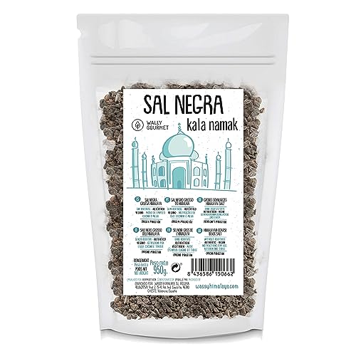 Sal Negra Del Himalaya, Gruesa, 100% Natural, Sin Aditivos, Sin Refinado. Sal Kala Namak |Sabor...