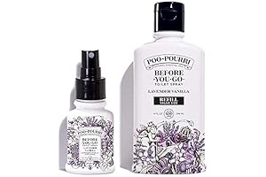 Poo-Pourri Lavender Vanilla Toilet Spray - Eliminates Bathroom Odors Before They Begin