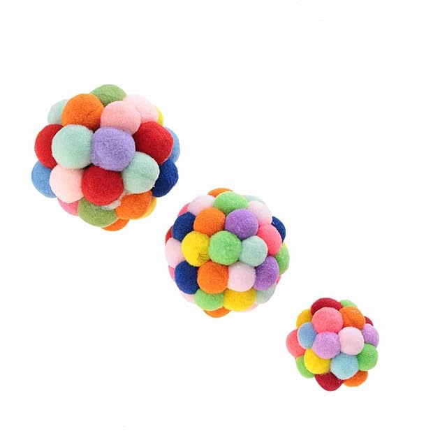 Foto 4 de 8 de Juguete de Peluche para Mascotas Hecho a Mano, Interactivo para Perros y Gatos, Material PVA y Poliéster